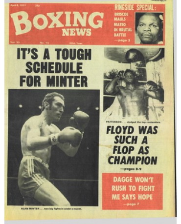 Boxing News magazine  8.4.1977 Download pdf